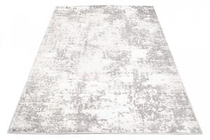 Tepih krem dizajna sa sivim apstraktnim uzorkom Širina: 80 cm | Duljina: 150 cm