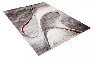 Moderan tepih u smeđim nijansama s apstraktnim uzorkom Širina: 140 cm | Duljina: 200 cm