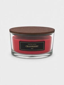 Sinsay - Mirisna svijeća s drvenim fitiljem Cranberry
