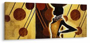Slika drevne umjetničke slike (120x50 cm)