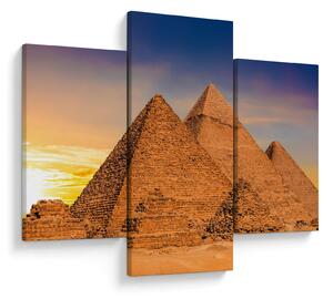 Slika - Egipatske piramide (90x60 cm)
