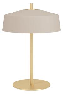 EGLO Stolna lampa Valdiola, pijesak/mesing, metal, Bež, Dnevni boravak/blagovaonica, Metal