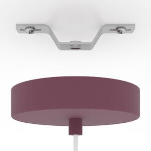 EGLO Berardelli viseća svjetiljka, plava/bordo, Ø 23 cm, staklo, E27, prigušiva, Plava, Dnevni boravak/blagovaonica, Staklo