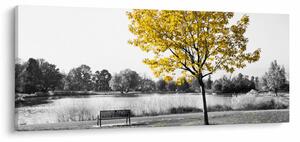 Slika - Odmor u parku (120x50 cm)