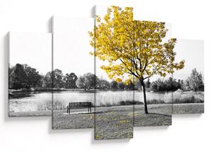 Slika - Odmor u parku (150x105 cm)