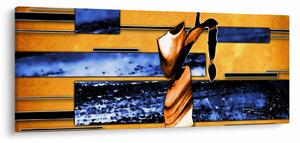 Slika apstraktne slike (120x50 cm)