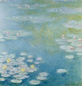 Monet, Claude - Reprodukcija umjetnosti Nympheas at Giverny, 1908, (40 x 40 cm)