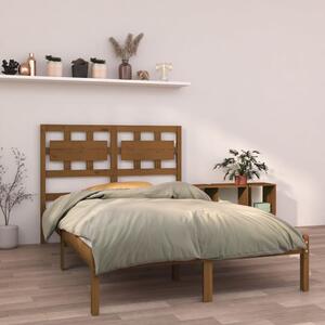 VidaXL Okvir za krevet boja meda drveni 120 x 190 cm 4FT mali bračni