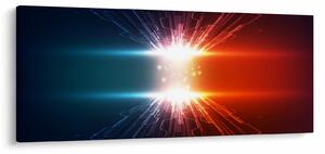 Apstraktna slika aktivnog naboja (120x50 cm)