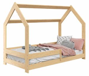 Dětská postel Ourbaby Domek D5 prirodni bor 160x80 cm