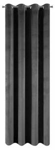 Elegantni crni zastor 140 x 250 cm Duljina: 250 cm