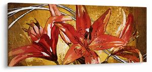 Slika cvjetova ljiljana (120x50 cm)