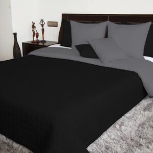 Crni dvostrani prekrivači za jednokevetne i bračne krevete Širina: 75 cm | Duljina: 160 cm