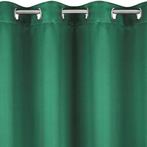 Elegantna zelena prozorska zavjesa Duljina: 250 cm