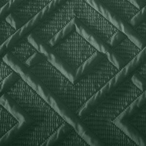 Moderan prekrivač s uzorkom u zelenoj boji Širina: 220 cm Duljina: 240cm