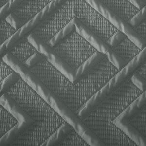 Moderan prekrivač s uzorkom, u tamno sivoj boji