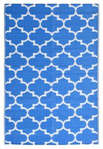 VidaXL Vanjski tepih plavi 190 x 290 cm PP