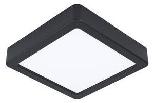 Crna LED stropna svjetiljka 16x16 cm FUEVA 5 – EGLO