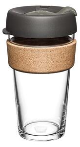 Crna/smeđa putna šalica 454 ml Brew Cork Nitro L – KeepCup