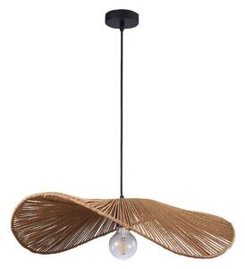 Luster na sajli CAPRI 1xE27/20W/230V pr. 60 cm bambus