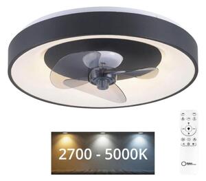 JUST LIGHT. 14644-18 -LED Stropna svjetiljka s ventilatorom VENIKA LED/36W/230V+DU