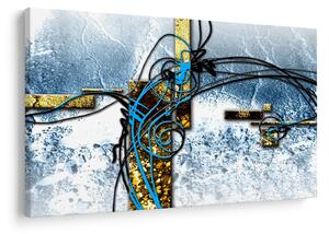 Apstraktna slika (90x60 cm)