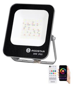 Aigostar - LED RGBW Reflektor MESH LED/20W/230V 6500K IP65 + DU