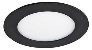 LED Ugradbena svjetiljka VEGA LED/6W/230V 2900/3900/5800K pr. 12,5 cm crna