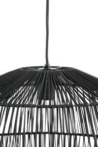 Mat crna stropna svjetiljka ø 49 cm Deya - Light & Living