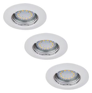 Rabalux 1046 - SET 3xLED Ugradbena svjetiljka LITE 3xGU10-LED/3W/230V