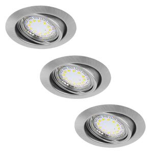 Rabalux 1166 - SET 3xLED Ugradbena svjetiljka LITE 3xGU10/3W/230V