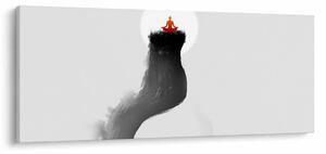 Slika - Meditacija na vrhu (120x50 cm)