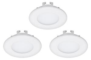 Eglo 94732 - SET 3x LED Ugradbena svjetiljka FUEVA 1 1xLED/2,7W/230V