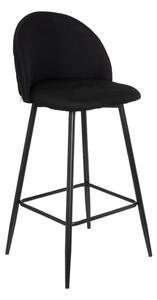 Crne barske stolice u setu podesive visine 2 kom (visine sjedala 69 cm) – Casa Selección