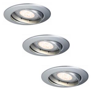 Paulmann 92516 - SET 3xLED-GU10/3,5W Ugradbena svjetiljka za kupaonicu 230V