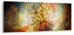 Apstraktna slika stabla (120x50 cm)
