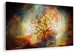 Apstraktna slika stabla (90x60 cm)