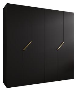 Zondo.hr Ormar za garderobu Alaris 1 200 (crna + zlatna). Akcija -20%. 1144168