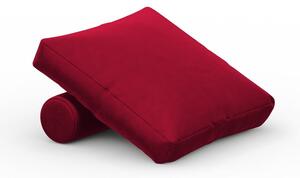 Crveni baršunasti jastuk za modularnu sofu Rome Velvet - Cosmopolitan Design