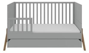 Siva ograda za krevet Lotta - BELLAMY
