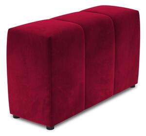 Crveni baršunasti naslon za modularnu sofu Rome Velvet - Cosmopolitan Design
