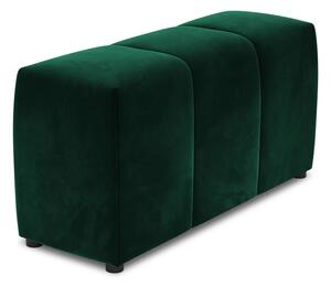 Zeleni baršunasti naslon za ruke za modularnu sofu Rome Velvet - Cosmopolitan Design