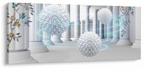 Apstraktna slika u antičkom stilu (120x50 cm)