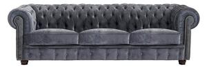 Sivi kauč Max Winzer Norwin Velvet, 200 cm
