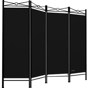 Casaria Paravan LUCCA, 163x180 cm, crni