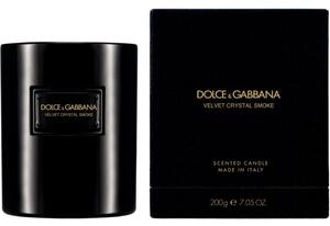 Dolce&Gabbana Velvet Crystal Smoke Scented Candle mirisna svijeća 200 g
