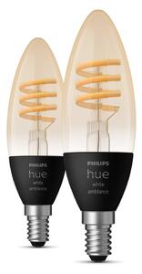 Sa žarnom niti pametne žarulje u setu 2 kom E14, 5 W White ambiance – Philips Hue