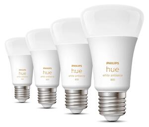 LED pametne žarulje u setu 4 kom E27, 9 W White ambiance – Philips Hue
