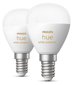 Pametne žarulje u setu 2 kom E14, 5 W White ambiance – Philips Hue