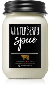 Milkhouse Candle Co. Farmhouse Winterberry Spice mirisna svijeća 369 g